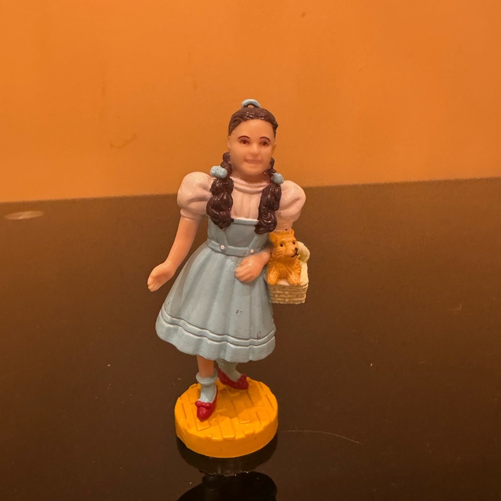 Vintage Wizard Of Oz: Dorothy And Toto Turner Lowes Ren Plastic Figurine (1987)